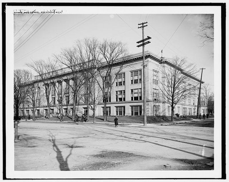 Ann Arbor High School. Click for full size. Ann Arbor High School image. Click for full size.