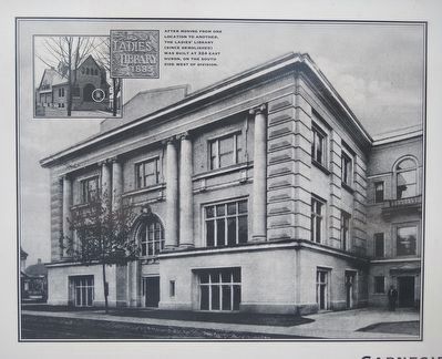 Carnegie Library Marker — left images image. Click for full size.