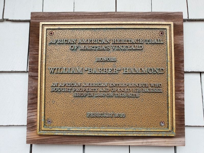 Barber Hammond Marker. Click for full size. Barber Hammond Marker image. Click for full size.