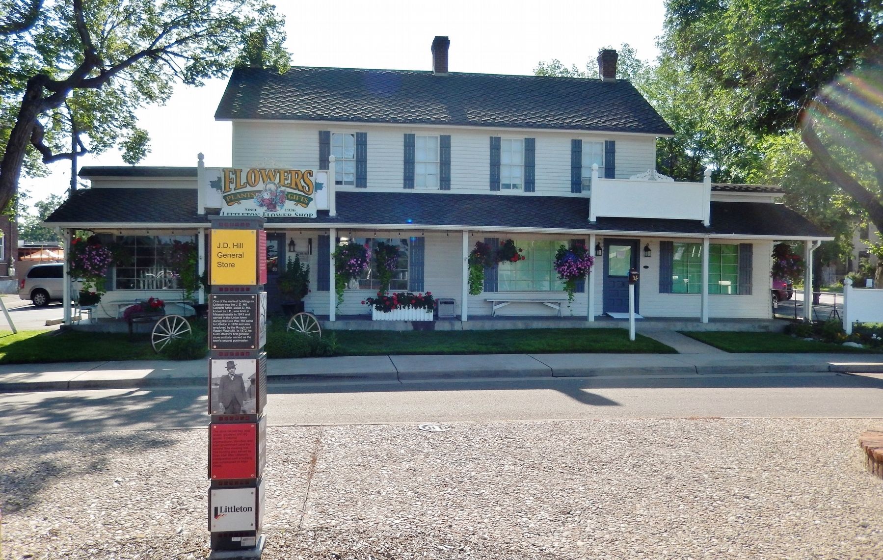J. D. Hill General Store Marker. Click for full size. J. D. Hill General Store Marker image. Click for full size.