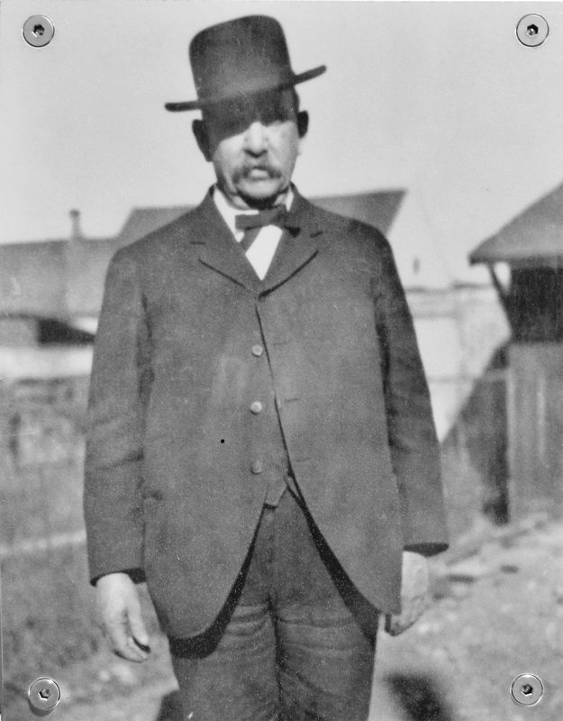 Marker detail: Julius D. Hill. Click for full size. Marker detail: Julius D. Hill image. Click for full size.