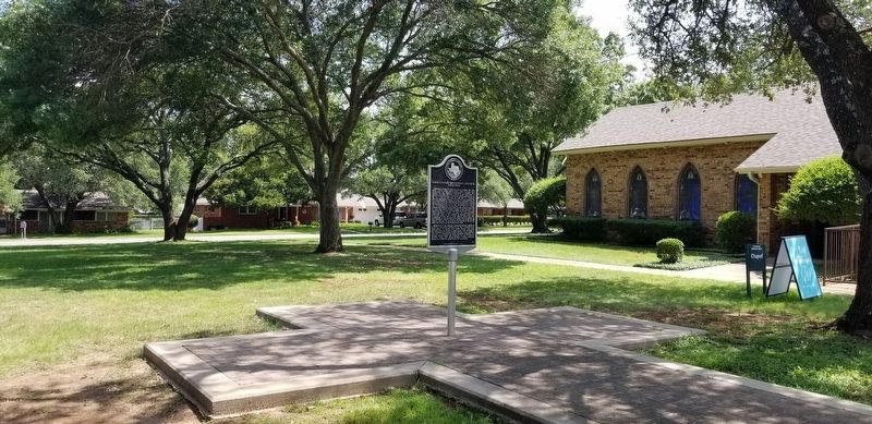 First United Methodist Church, Cleburne Marker image. Click for full size.
