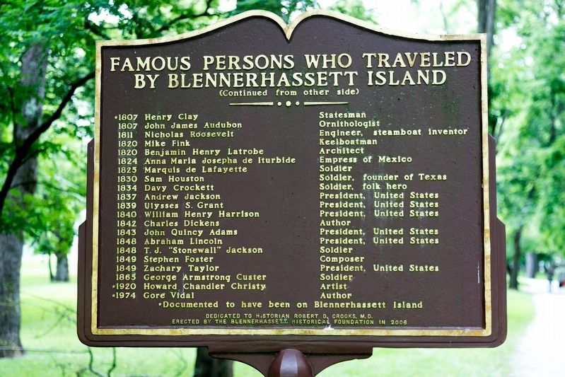 Famous Persons Marker, Side Two image. Click for full size.