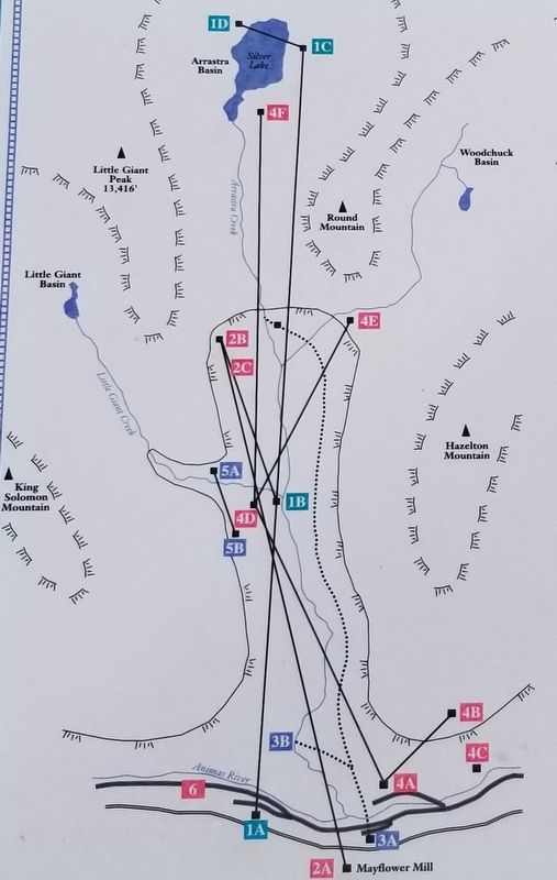 Arrastra Gulch Map image. Click for full size.