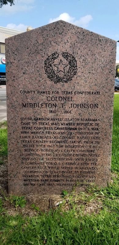 Colonel Middleton T. Johnson Marker image. Click for full size.