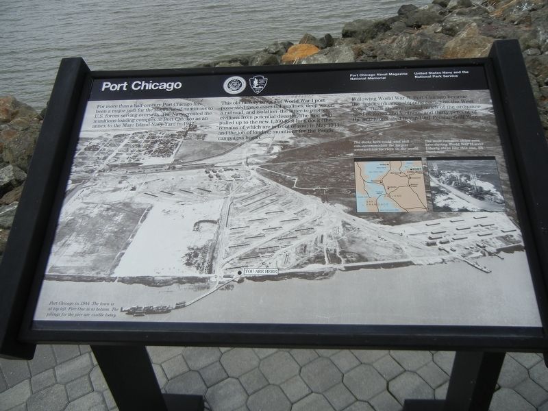 Port Chicago Marker image. Click for full size.