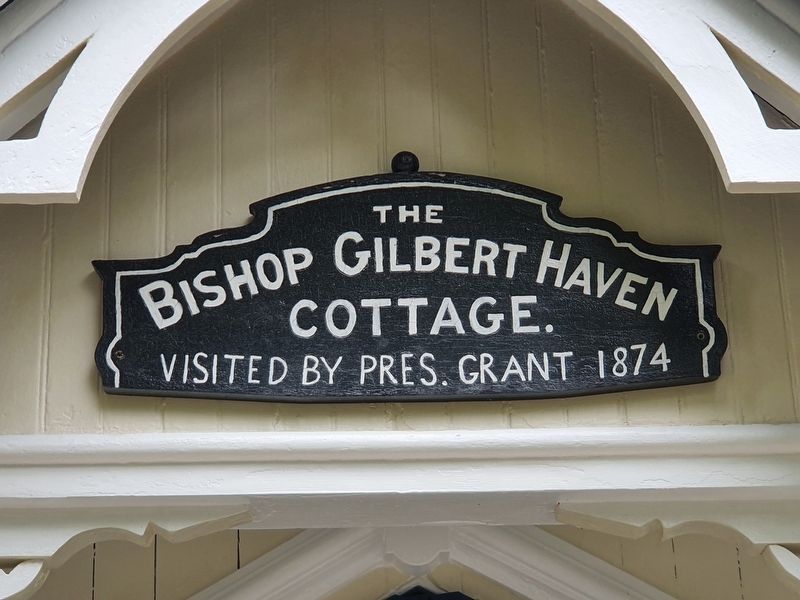 The Bishop Gilbert Haven Cottage Marker image. Click for full size.