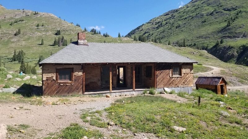 Old House in Animas Forks. Click for full size. Old House in Animas Forks image. Click for full size.