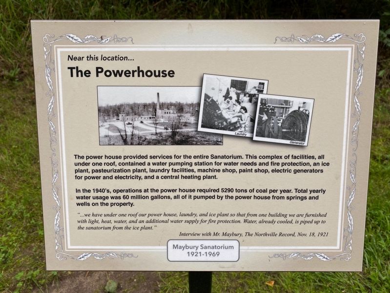 Near this location... The Powerhouse Marker image. Click for full size.