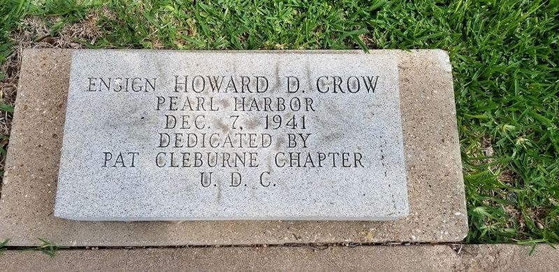 Ensign Howard D. Crow Marker image. Click for full size.