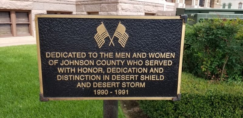 Desert Storm Memorial. Click for full size. Desert Storm Memorial image. Click for full size.