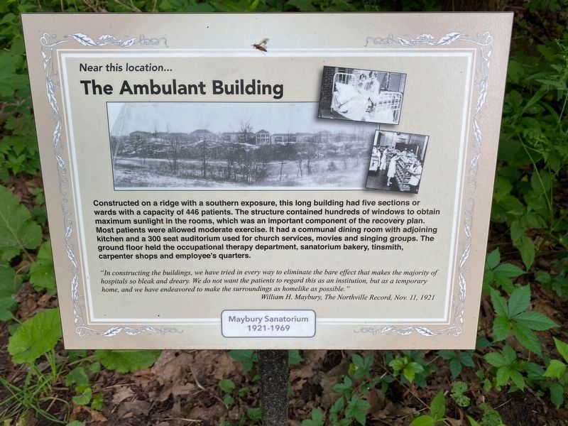 Near this location...The Ambulant Building Marker. Click for full size. Near this location...The Ambulant Building Marker image. Click for full size.