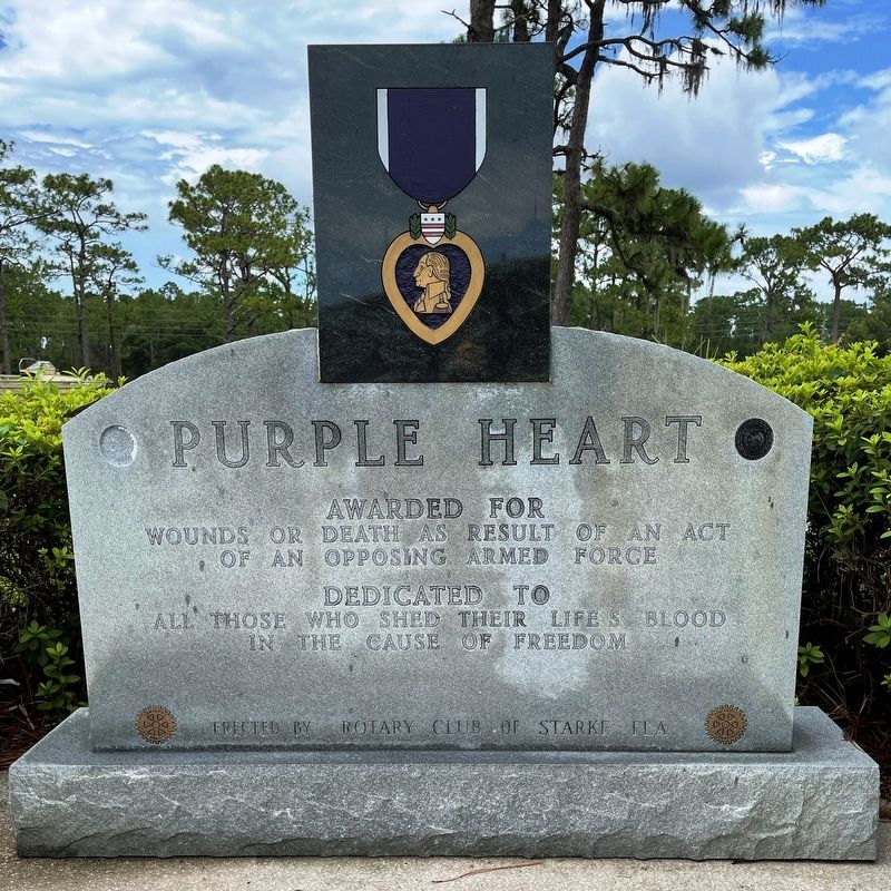 Purple Heart Marker image. Click for full size.