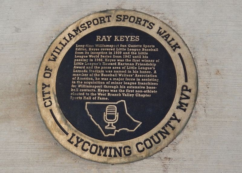 Ray Keyes Marker image. Click for full size.