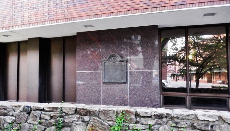 Lincoln's Gettysburg Address Marker. Click for full size. Lincoln's Gettysburg Address Marker image. Click for full size.