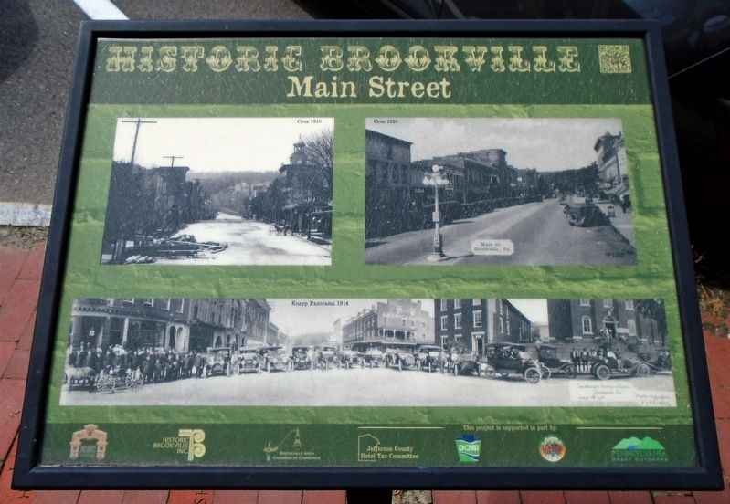 Main Street Marker. Click for full size. Main Street Marker image. Click for full size.