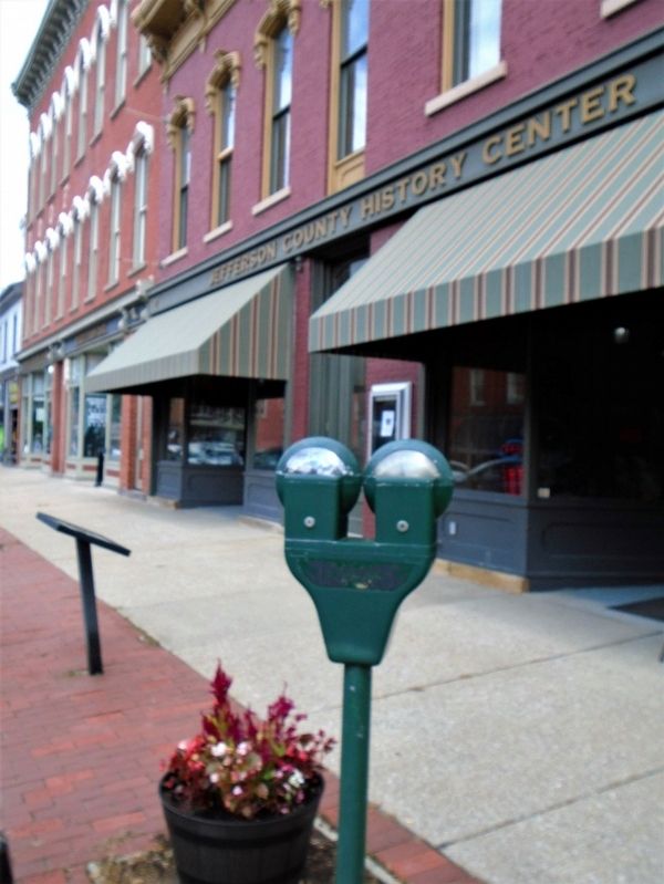Main Street Marker. Click for full size. Main Street Marker image. Click for full size.