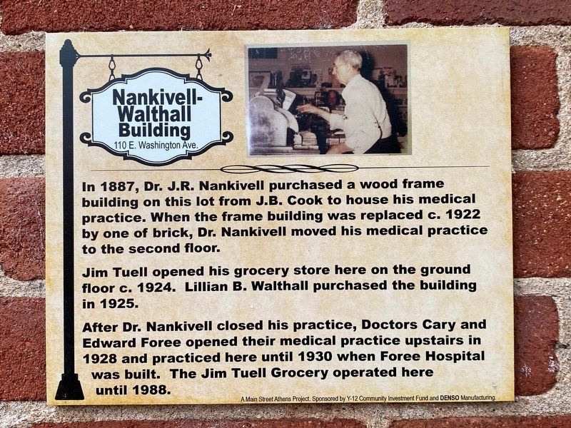 Nankivell-Walthall Building Marker image. Click for full size.