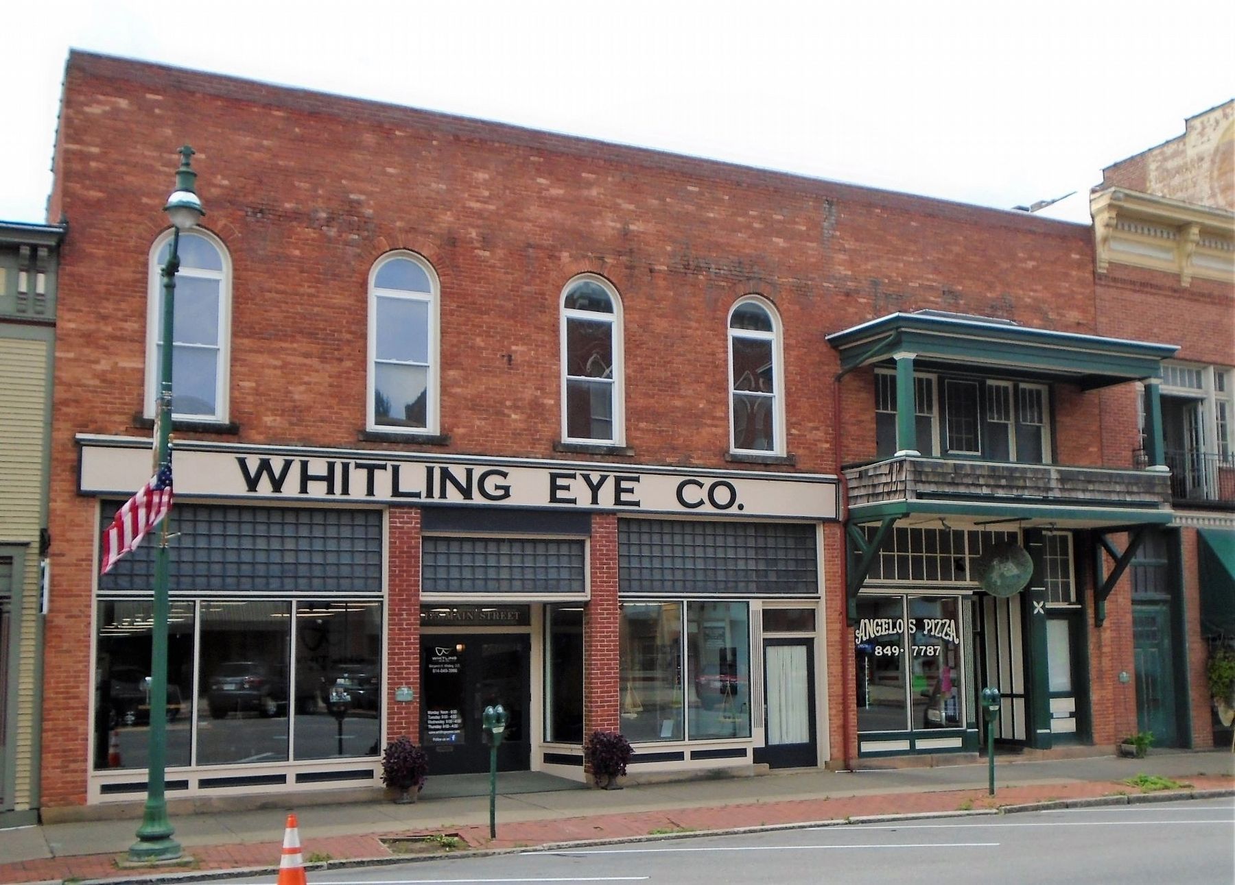 Richard Arthurs Building and Marker. Click for full size. Richard Arthurs Building and Marker image. Click for full size.