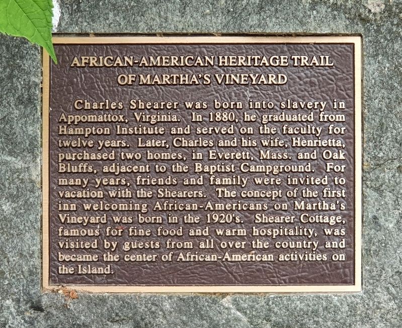Shearer Cottage Marker. Click for full size. Shearer Cottage Marker image. Click for full size.