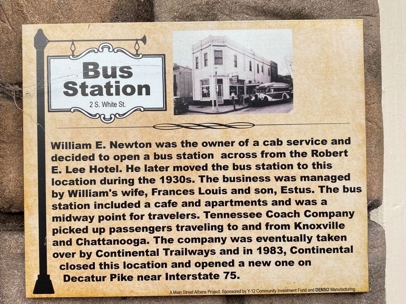 Bus Station Marker image. Click for full size.
