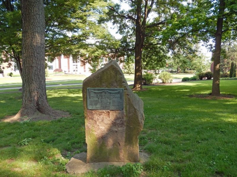 Susquehanna University World War II Memorial image. Click for full size.