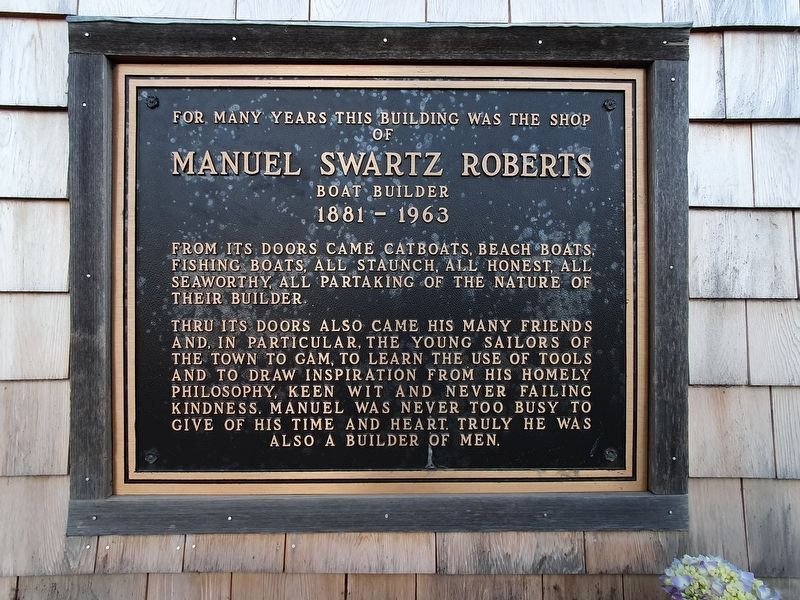 Manuel Swartz Roberts Marker image. Click for full size.