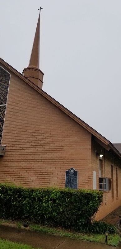 The St. Luke African Methodist Episcopal Church and Marker image. Click for full size.