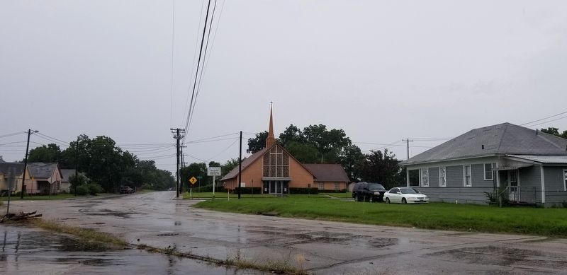 The view of the St. Luke African Methodist Episcopal Church from across the street image. Click for full size.