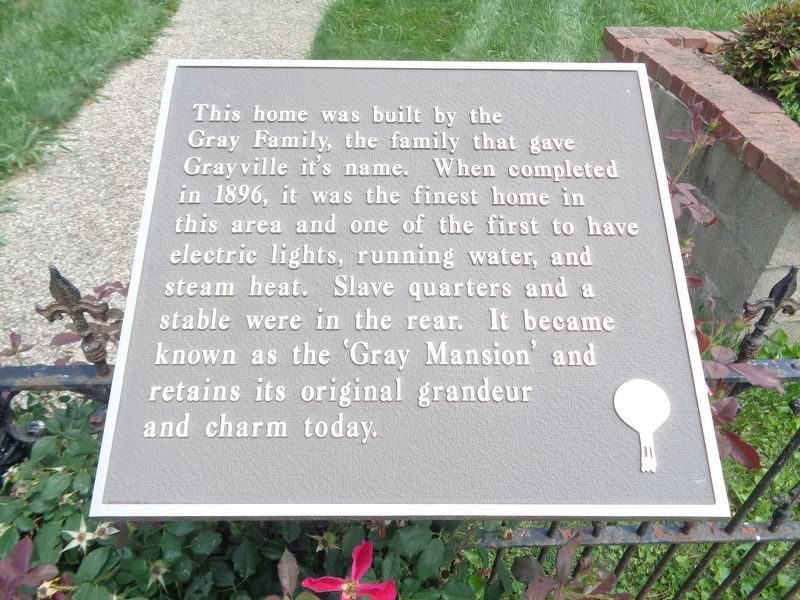 Gray Mansion Marker image. Click for full size.