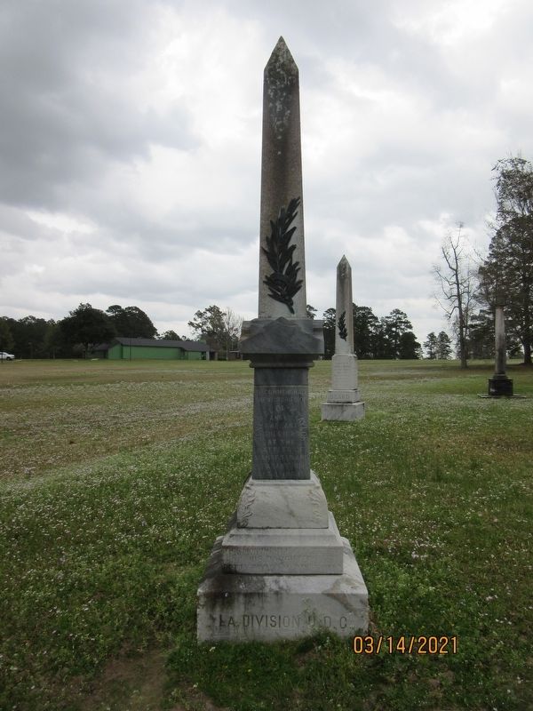 General Dick Taylor Monument. Click for full size. General Dick Taylor Monument image. Click for full size.
