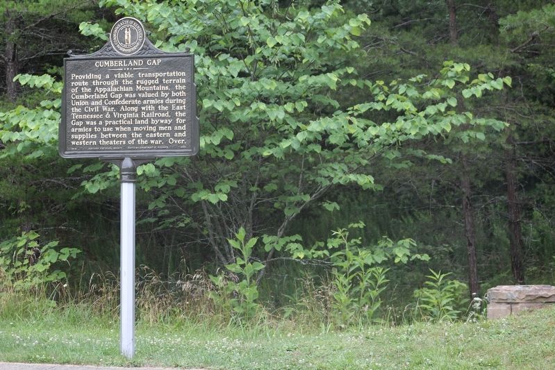 Cumberland Gap Marker image. Click for full size.