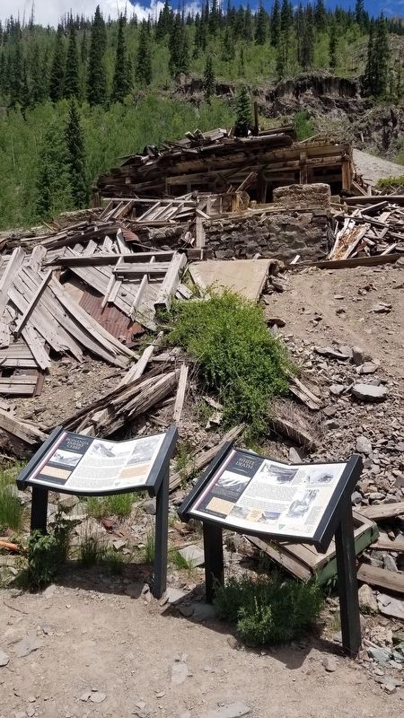 The White Death Marker is the marker on the right of the two markers. Click for full size. The White Death Marker is the marker on the right of the two markers image. Click for full size.