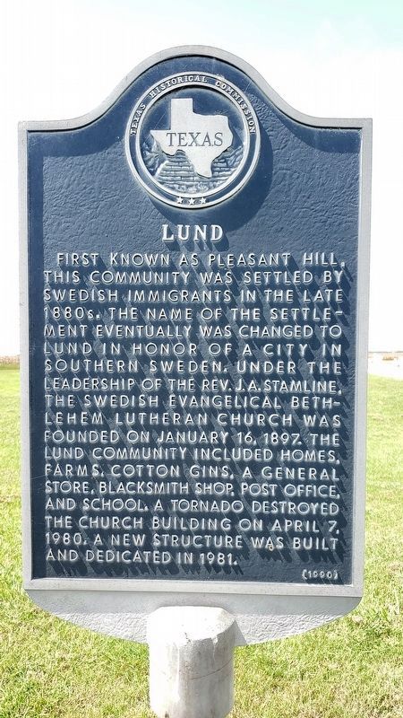 Lund Marker image. Click for full size.