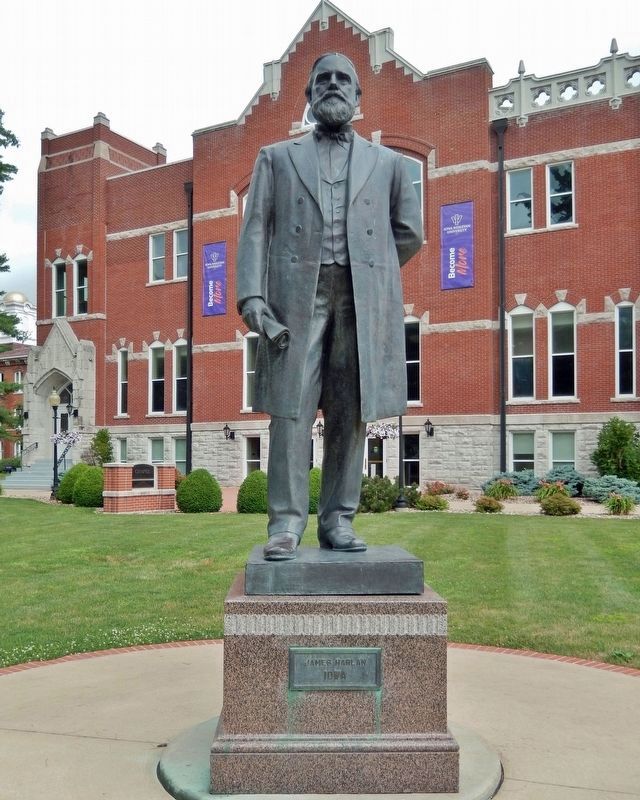 James Harlan Monument image. Click for full size.