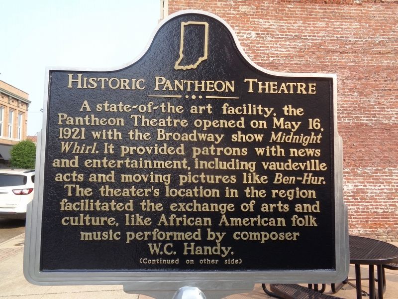 Historic Pantheon Theatre Marker image. Click for full size.