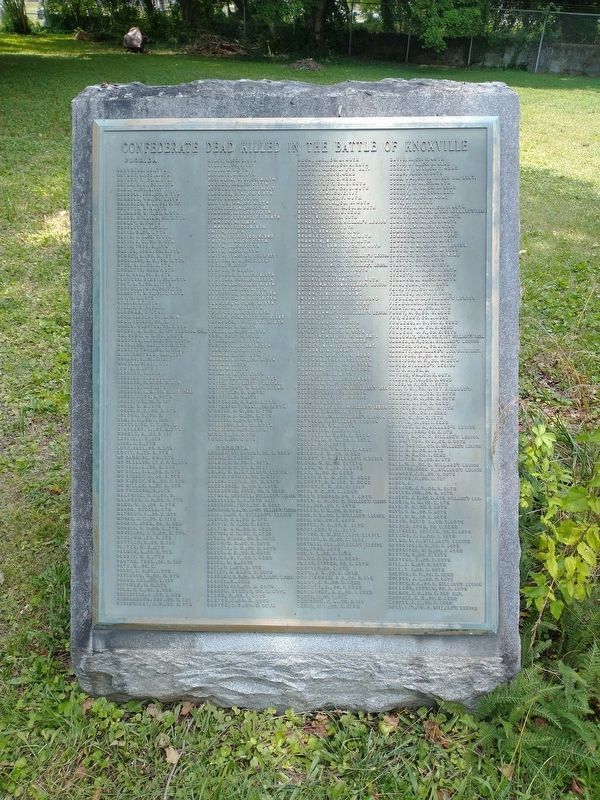 Confederate Dead Killed in the Battle of Knoxville image. Click for full size.