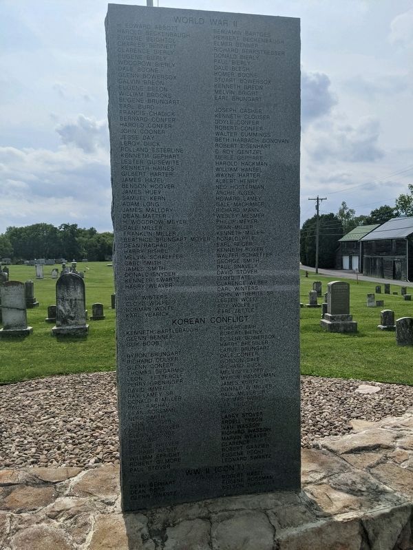 Rebersburg Veterans Memorial image. Click for full size.