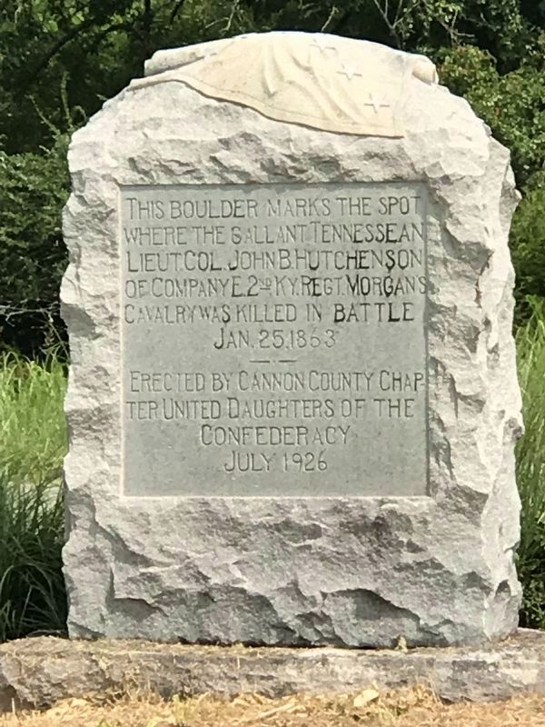Cannon County Confederate Monument (south side). Click for full size. Cannon County Confederate Monument (south side) image. Click for full size.