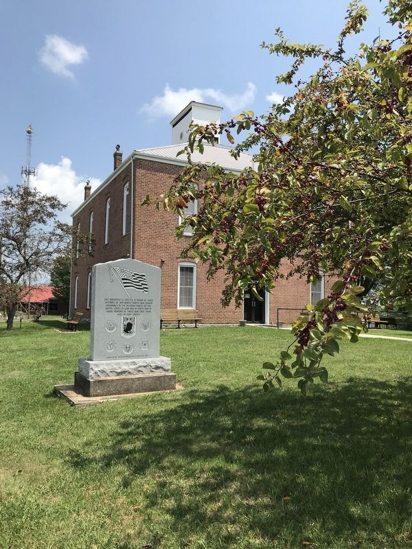 Van Buren County Veterans Monument image. Click for full size.
