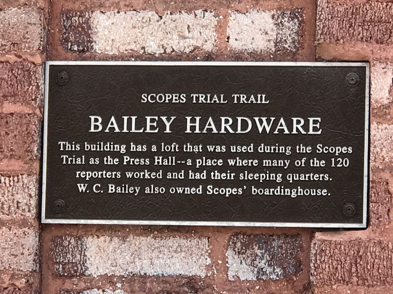 Bailey Hardware Marker image. Click for full size.