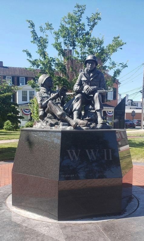World War II Memorial image. Click for full size.