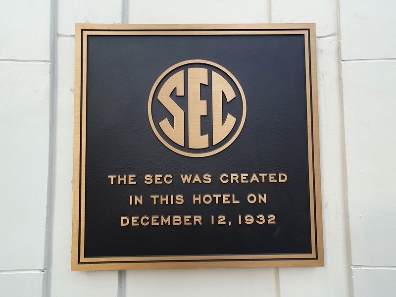 Creation of the Southeastern Conference Marker image. Click for full size.
