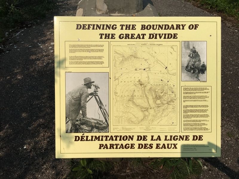 Defining the Boundary of the Great Divide image. Click for full size.