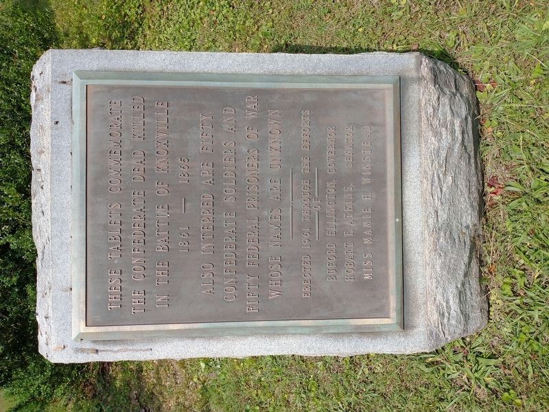 Confederate Dead Killed in the Battle of Knoxville image. Click for full size.