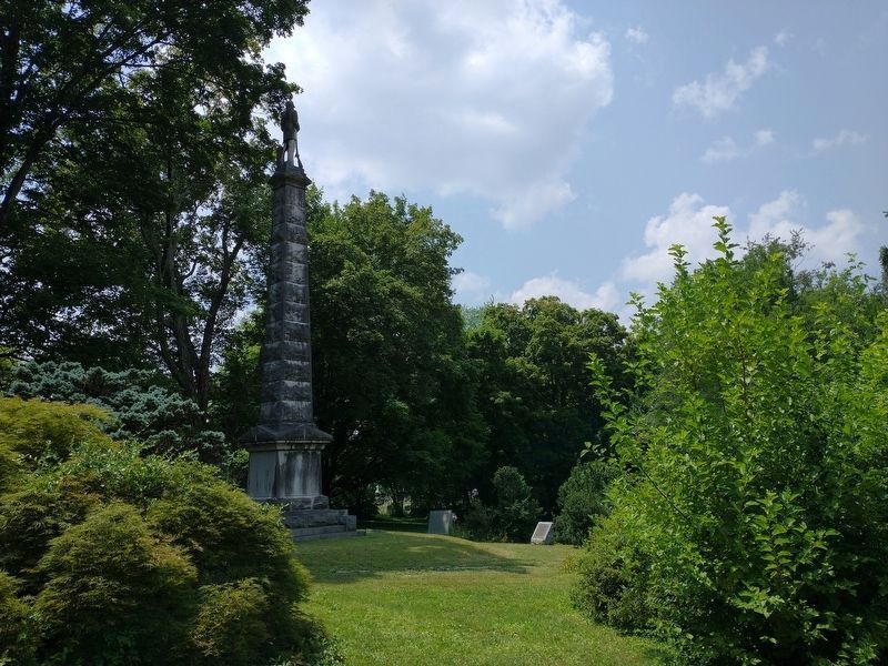 Confederate Cemetery Marker image. Click for full size.