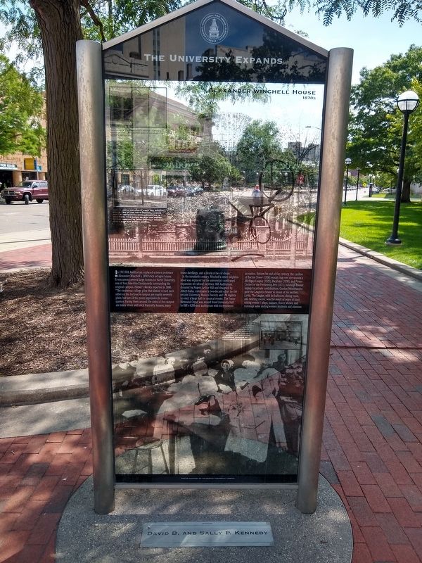 The University Expands Marker. Click for full size. The University Expands Marker image. Click for full size.