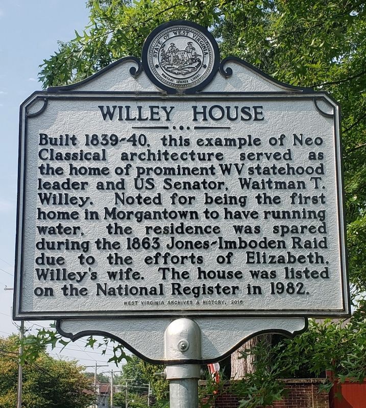Willey House / Willey Amendment Marker image. Click for full size.