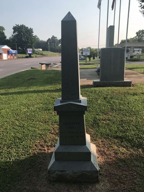 Polk County Confederate Monument (north side) image. Click for full size.