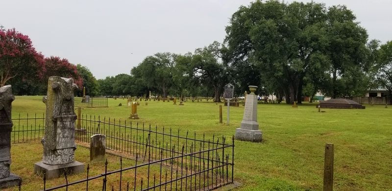 The view of the Samuel Johan Forsgard Marker in the cemetery image. Click for full size.